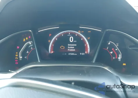 2019 Honda Civic Sport z USA, uszkodzony, nr VIN 2HGFC2F83KH543689